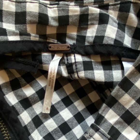 Free People white and black skirt! - Picture 2 of 3